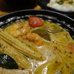 ポカポカ ゆっきーキッチン - エビレッドカレー