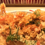 味奈登庵 - もちろんかき揚げ天丼にもブチまけろ！  #BCMKR!