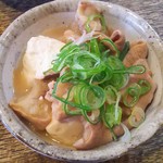 やきとり 戎 - 煮込み豆腐