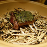 ルカンケ - 仔羊・ホワイトアスパラガス・フキノトウ・