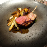 ルカンケ - 仔羊・ホワイトアスパラガス・フキノトウ・