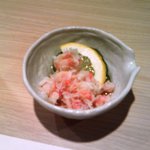 寿司 とちの木 - 蟹の酢のもの