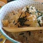 蕎麦 花はな - 究極の卵かけ300円(税込)