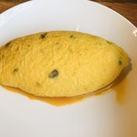 Hoteru Okura Fukuoka - 朝食のオムレツです。