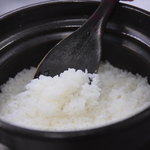 Kyouto Ichinoden Honten - 炊きたてをお召し上がりいただけるよう、一席ごとに土釜を用意し、ご着席後に火入れを行ないます。