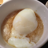 きときと 名古屋店 - 温玉とろろのアップです
