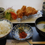 レストラン エアポート - ヒレかつ定食
