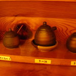 テーブルの調味料