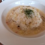 カフェ・アート - クラムチャウダーライス 780円