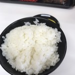 長浜ラーメン リキマル - ライス！
量が選べます！