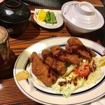 레스토랑 타카야마 - ヒレカツ定食 1200円