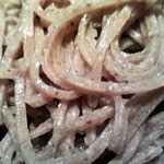 手打蕎麦処 蕎酔庵 いっこう - ある日の墨衣(10割)　摩周湖　きたわせ