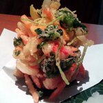 手打蕎麦処 蕎酔庵 いっこう - かきあげ