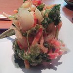 手打蕎麦処 蕎酔庵 いっこう - 野菜かきあげ