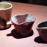 手打蕎麦処 蕎酔庵 いっこう - 自作されている器