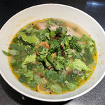 Japanese Soba Noodles 蔦 - 「南高梅とハーブの塩Soba」1100円