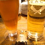 東京ブッチャーズ with OKACHI Beer Lab - AMEYOKOドライとKACHIKURA IPA