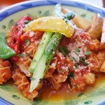 クチーナ イタリアーナ パーチェ - トリッパトマト煮込み