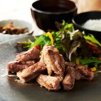 イベリコ豚ステーキランチ 180gの大ボリューム！