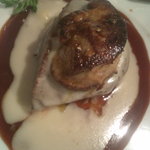 ビストロ 間 - ﾒｲﾝ：牛ﾌｨﾚのｸﾞﾘﾙとﾌｫｱｸﾞﾗのﾎﾟﾜﾚ