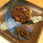 和食 佐藤 - 【焼き物】上州鶏の蕗味噌焼き
