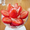 ココナッツアイランド - いちごパフェ。950円