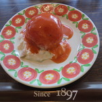 Guriru Kyapitaru Touyoutei - セットの初めは恒例のトマトサラダ