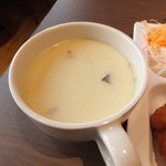 コンフォートホテル - 冬のミルクスープ　口当たりは良く美味しかった
