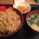 酒処 つがる - 牛玉丼