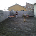 ネジマキカフェ - 中庭