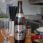 永井食堂 - 2019.4 ビール（500円）アサヒスーパードライ中瓶