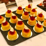 カフェ ル・コルドン・ブルー - Cheese Cake au Potiron＠チーズケーキの中にかぼちゃのペースト