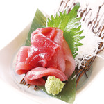 Tuna cut sashimi