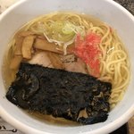 さなぶり - 日替り定食の半ラーメン