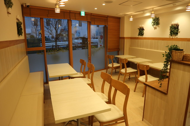 座席 にっこん屋 西早稲田 カフェ 食べログ