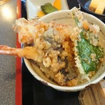 くるまや - セット天丼