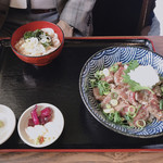 食彩館 - ステーキ丼
