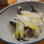 天史朗鮨 - スズキの塩煮