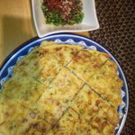 和肴 鉄板 アキラ - じゃがいもモチヂミ