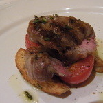 トラットリア・アルベロ - 肉料理／大多喜産イノシシのロティー、ローズマリー風味