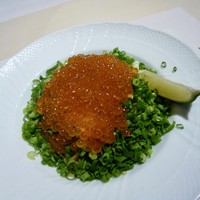 オッティモ・シーフード・ガーデン 新宿店 - いくらと小ねぎのパスタ