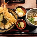 そばよし - 天丼セット1576円