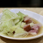波へい - ベーコンと春キャベツのオデン