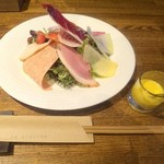 ラ プランシュ - ランチのサラダ