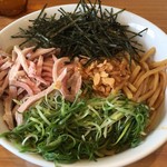 竹麺亭 - イチオシ！「ガーリック和え麺（麺300g）」