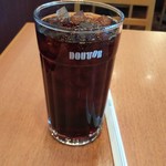 ドトールコーヒーショップ - アイスコーヒー(Sサイズ、220円)