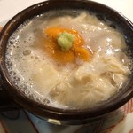 104982292 - 湯葉と雲丹