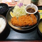 松乃家 - 味噌ロースかつ定食 630円