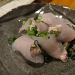 天史朗鮨 - カワハギ肝巻き