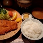 とんかつ かつせい - 特ロースは単品、全部で1560円!!